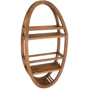 AquaTeak Patented Moa Oval Teak B003551KU6
