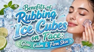 benefits of rubbing ice cubes on face benefits of rubbing ice cubes on face