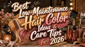 best low maintenance hair color