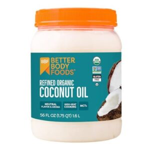 BetterBody Foods Organic Refined Coconut B00U1RKGOW