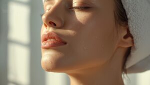 clean and dry skin clean and dry skin