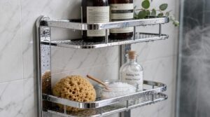clean metal shower caddies clean metal shower caddies