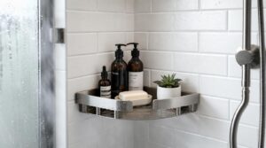 corner caddies for unused shower angles corner caddies for unused shower angles