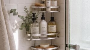 corner shower caddies corner shower caddies
