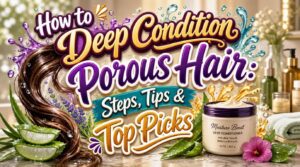 deep conditioning for porous hair