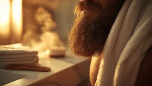 detangle and dry beard detangle and dry beard