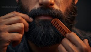 divide the beard into three equal strands divide the beard into three equal strands