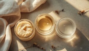 dry skin: shea butter, squalane, glycerin dry skin: shea butter, squalane, glycerin