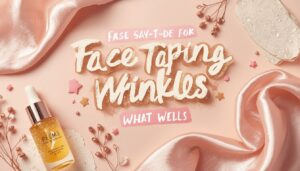 face taping for wrinkles