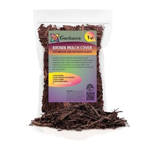 Gardenera Premium Brown Mulch B0C7QF69K3