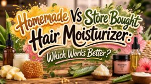 homemade vs store bought hair moisturizer