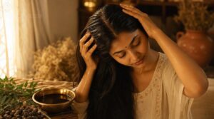 how indian women oil their hair how indian women oil their hair