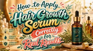 how to apply hair growth serum correctly how to apply hair growth serum correctly