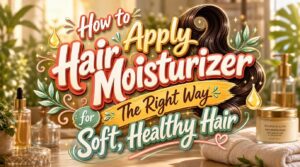how to apply hair moisturizer how to apply hair moisturizer