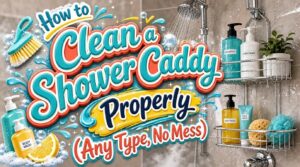 how to clean a shower caddy properly how to clean a shower caddy properly