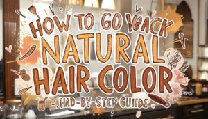 how to go back to your natural hair color how to go back to your natural hair color