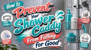 how to prevent shower caddy from falling how to prevent shower caddy from falling