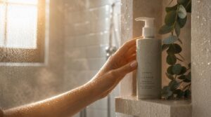 keep cleanser in shower keep cleanser in shower