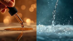 leave-in versus rinse-out serum application leave-in versus rinse-out serum application