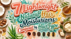 lightweight natural hair moisturizers compared