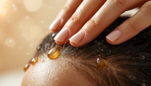 massage serum into the scalp massage serum into the scalp