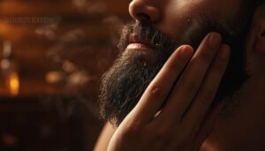 massaging oil into skin and hair massaging oil into skin and hair