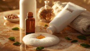 mixing into shampoo or conditioner mixing into shampoo or conditioner