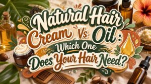 natural hair cream vs oil natural hair cream vs oil