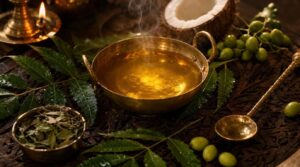 neem-infused coconut oil for dandruff-prone scalps neem-infused coconut oil for dandruff-prone scalps