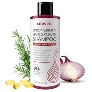 Onion Shampoo for Hair Growth: B0F3M4L6LT