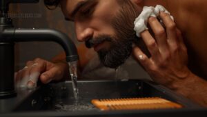 proper beard wash application technique proper beard wash application technique