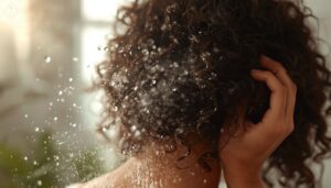 refresh curls with a water mist refresh curls with a water mist