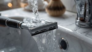 rinse the blade after every stroke rinse the blade after every stroke