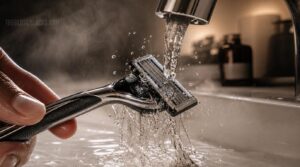 rinse the blade frequently rinse the blade frequently