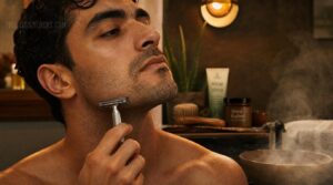 shave with grain shave with grain