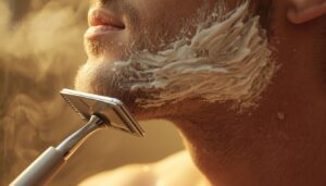 shave with the grain first shave with the grain first
