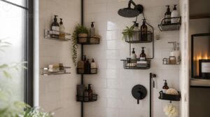 space-saving shower storage ideas space-saving shower storage ideas