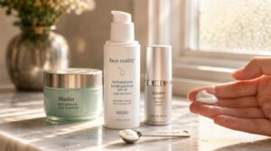 step 5: finish with broad-spectrum spf 30+ step 5: finish with broad-spectrum spf 30+
