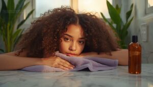 try plopping to cut frizz try plopping to cut frizz