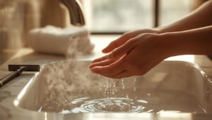 use warm water use warm water