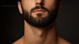 visualize a soft u-shape under the jaw visualize a soft u-shape under the jaw
