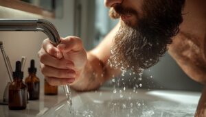 wash beard before applying oil wash beard before applying oil