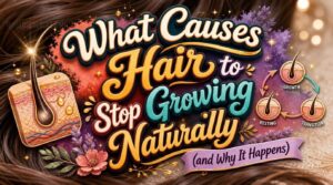what causes hair to stop growing naturally what causes hair to stop growing naturally