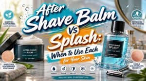 when to use after shave balm vs splash when to use after shave balm vs splash