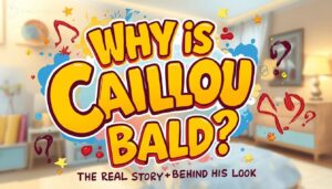 why is caillou bald why is caillou bald