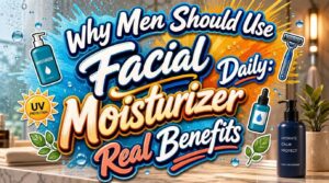 why men should use facial moisturizer daily