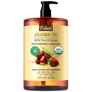 Yoken Pure Jojoba Oil Organic B0CH9K3P3R