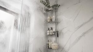 adjustable storage for toiletries adjustable storage for toiletries