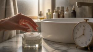 applying moisturizer at the wrong time applying moisturizer at the wrong time