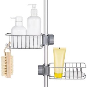 Clawfoot Tub Shower Caddy(Shower Rod B0CBPKS3H9